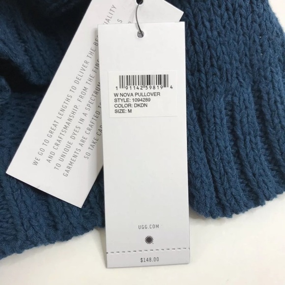 UGG Sweater Nova Pullover NEW Women Large/Medium - Picture 7 of 7